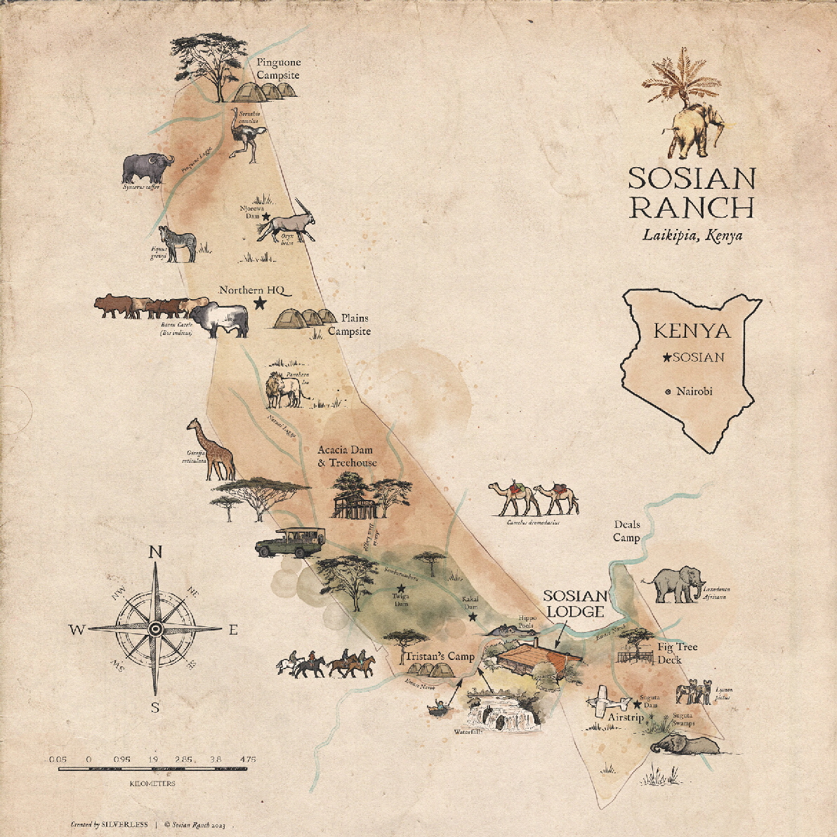 Reitsafari Kenia Hochland