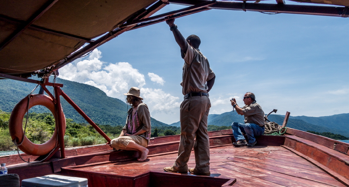 Ankunft  in der Kungwe Beach Lodge 