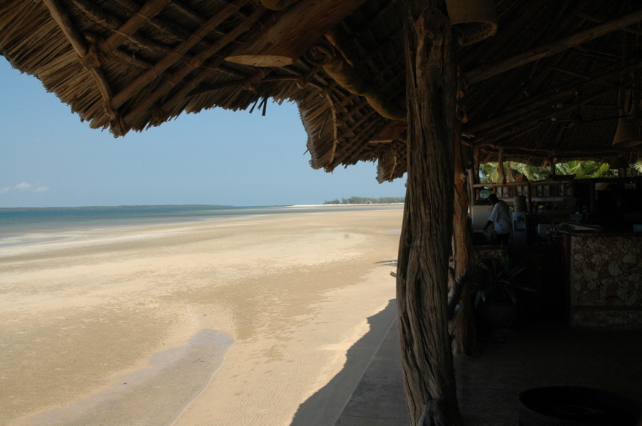 Manda Bay Blick von der Bar