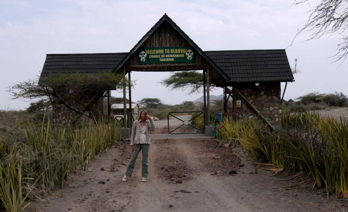 Olduvai Gorge die Wiege der Menschheit